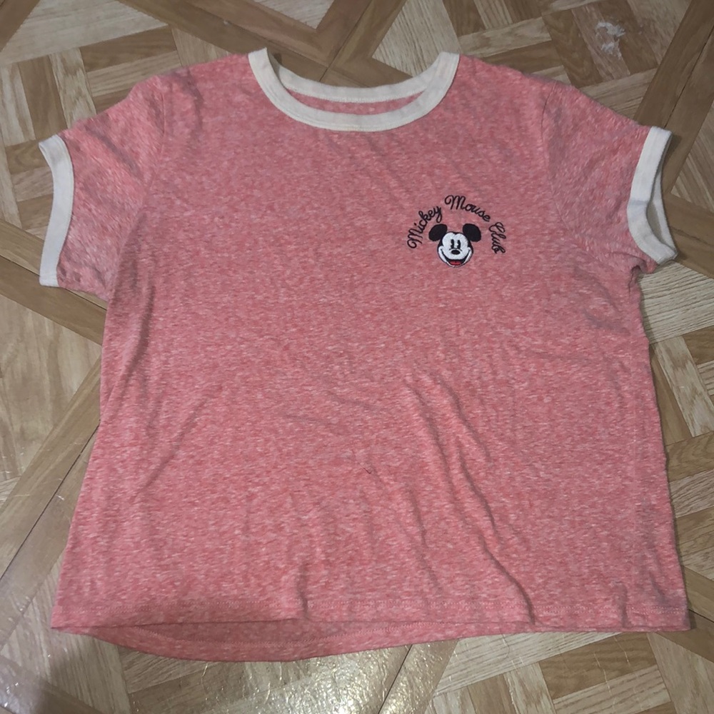 Mickey Mouse pink shirt